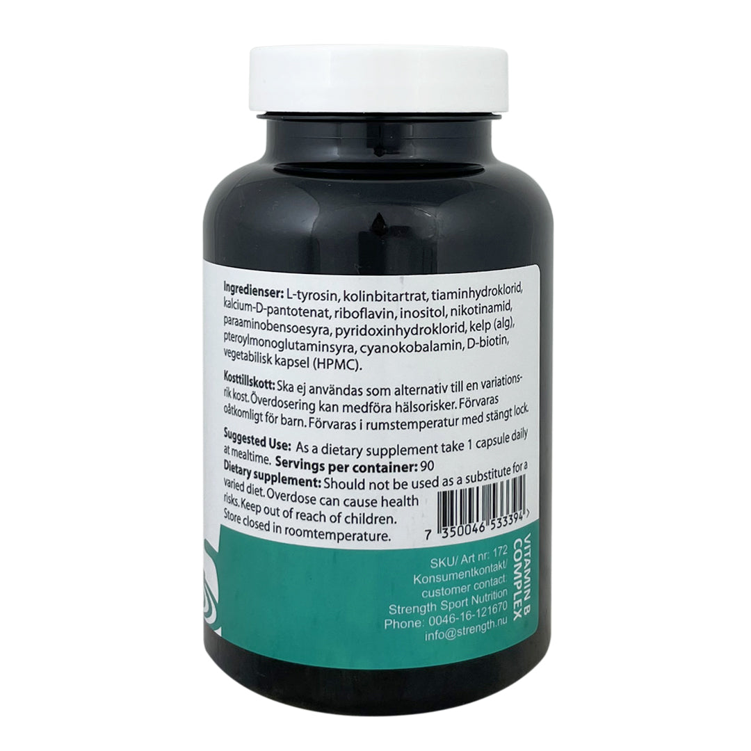 Vitamin B-Complex + 90 kapslar