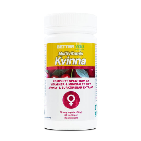 Multivitamin Kvinna - 60 kaps